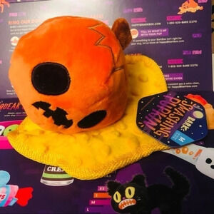 Bark Box Smashing Pumpkin Dog Toy NWT